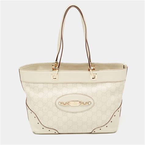 gucci white leather guccissima|Gucci guccissima clutch.